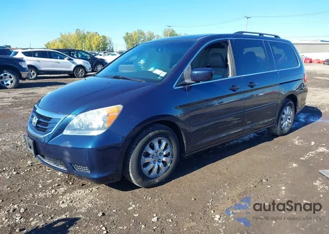 2009 Honda Odyssey Ex-L from USA, damaged, VIN 5FNRL38649B403809
